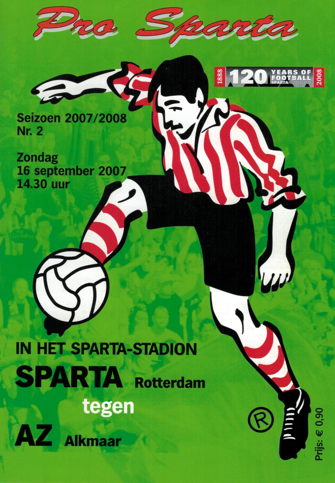 AZ Programma 16-sep-2007 Sparta uit
